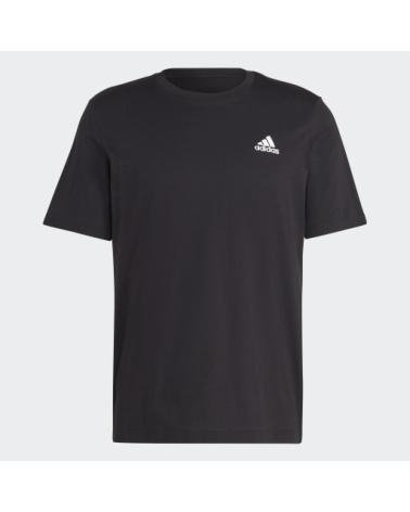 ADIDAS ESSENTIALS SINGLE T-SHIRT SCHWARZ NEGRO