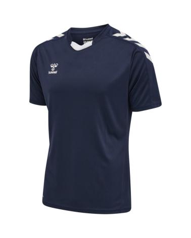 T-SHIRT HUMMEL CORE BLEU MARINE AZUL-MARINO
