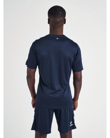 T-SHIRT HUMMEL CORE BLEU MARINE AZUL-MARINO