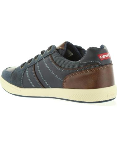 Zapatos de Mujer y Niña y Niño LEVIS VCLU0004S CLUB 0208 NAVY BROWN