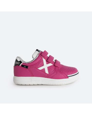 MUNICH ZAPATILLAS G-3 JUNIOR VELCRO ROSA ROSA