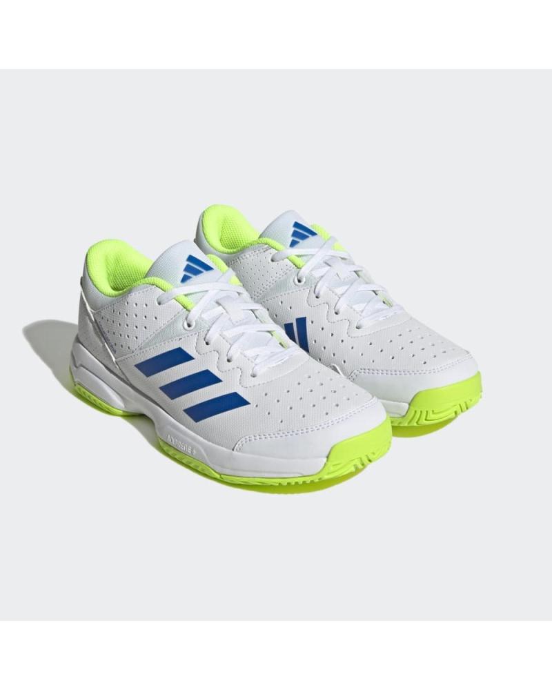 SCARPE DA PALLAMANO ADIDAS COURT STABIL JR BIANCHE BLANCO