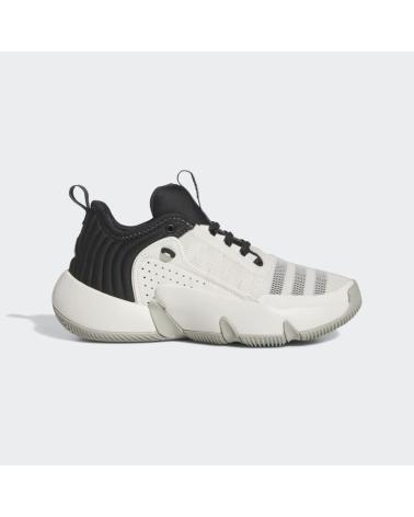 CHAUSSURES DE BASKET ADIDAS TRAE UNLIMITED J BLANC ET NOIR NEGRO