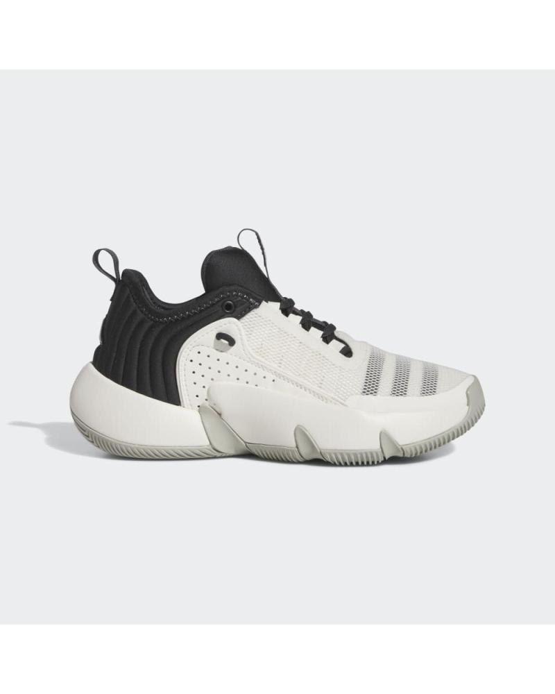 CHAUSSURES DE BASKET ADIDAS TRAE UNLIMITED J BLANC ET NOIR NEGRO