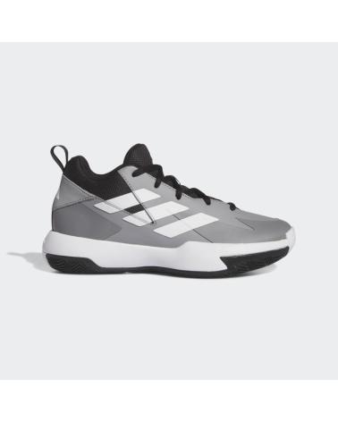 ADIDAS CROSS EM UP SELECT JUNIOR CHAUSSURES DE BASKET GRIS GRIS