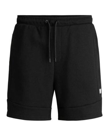 PANTALÓN CORTO JACK & JONES 12186750 NEGRO NEGRO