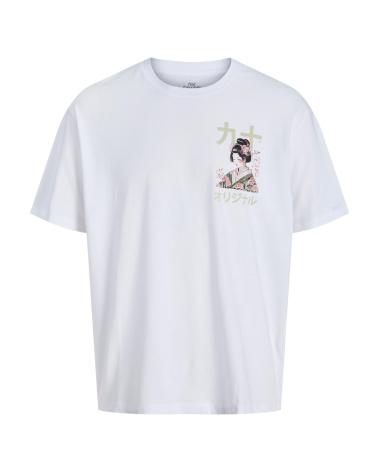CAMISETA JACK & JONES JACKJONES 12278393 BLANCA BLANCO