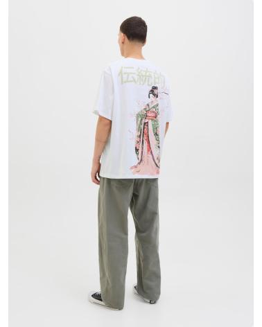CAMISETA JACK & JONES JACKJONES 12278393 BLANCA BLANCO