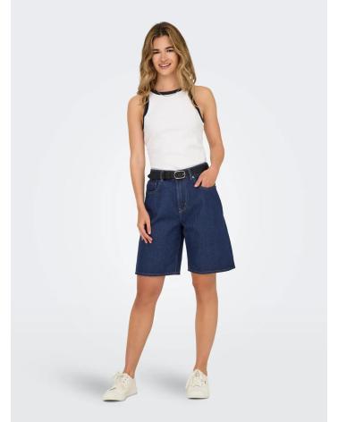 ONLY WIDE LEG DENIM SHORTS 15357915 VAQUERO
