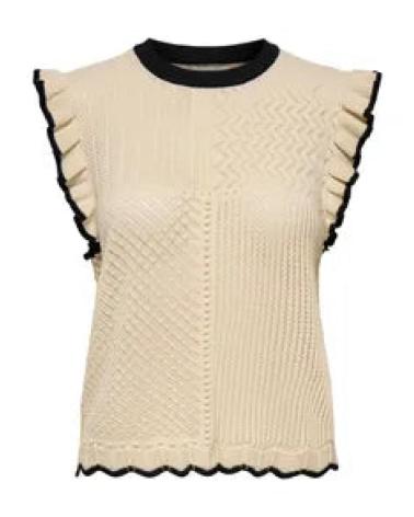 ONLY VIOLET JACQUELINE DE YONG TOP 15359375 BEIGE BEIGE