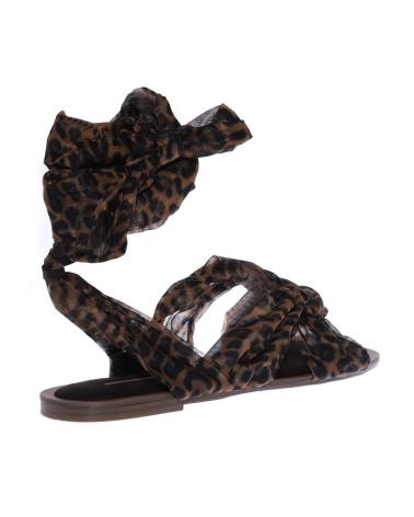SANDALES KESLEM M5471B IMPRIMÉ LÉOPARD LEOPARDO