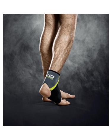 CAVIGLIERA IN NEOPRENE SELECT NERA PER SUPPORTO SPORTIVO NEGRO