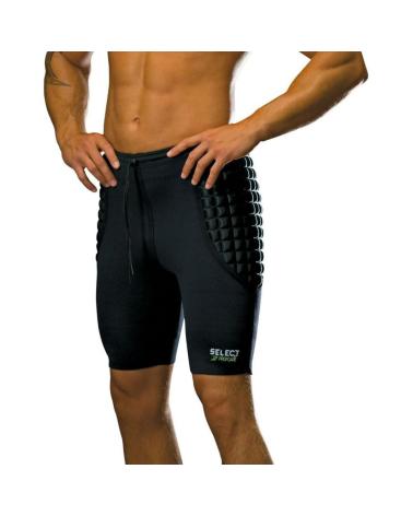 SELECT KOMPRESSIONS-TORWARTSHORTS SCHWARZ NEGRO