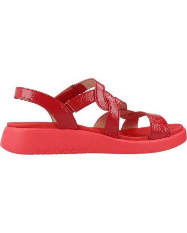 SANDALES WONDERS C6541 ROUGES ROJO