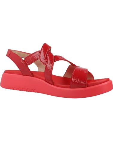 SANDALES WONDERS C6541 ROUGES ROJO