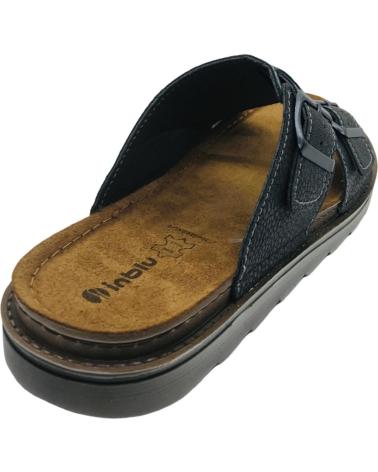 Accueil-INBLU-SANDALIA-HOMBRE-ESTILO-CHANCLA-BU000016-NEGRO