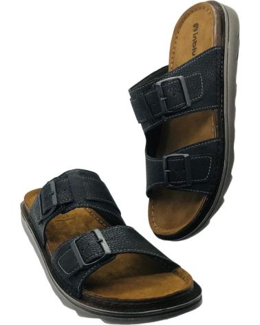 Accueil-INBLU-SANDALIA-HOMBRE-ESTILO-CHANCLA-BU000016-NEGRO