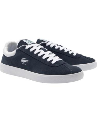 SNEAKER LACOSTE BASESHOT V25 LAZPMV2565AD BLU NEGRO