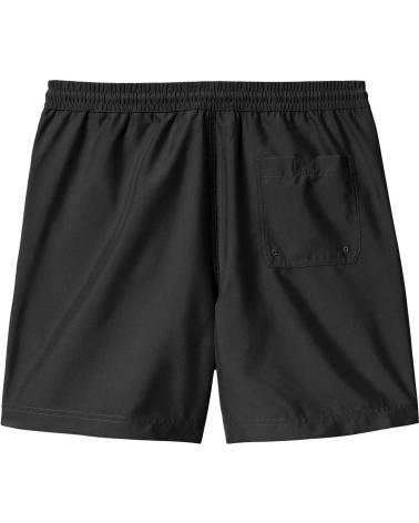 CARHARTT WIP CHASE SWIM TRUNKS BLACK MULTICOLOR