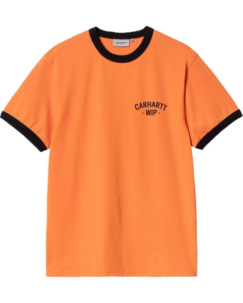 CARHARTT CAMISETA S-S 89 RINGER T-SHIRT PUMPK MULTICOLOR