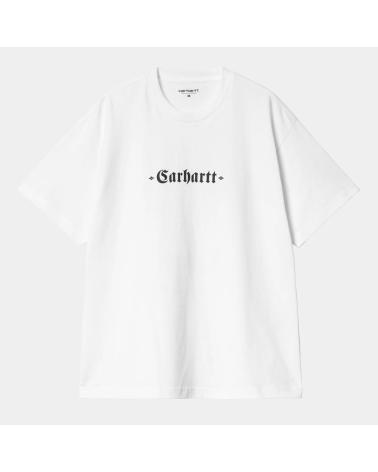 T-SHIRT CARHARTT WIP S/S GREATEST HITS BRANCO MULTICOLORIDO MULTICOLOR
