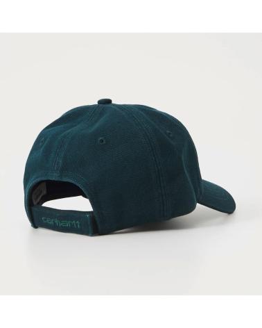 CARHARTT CANVAS CAP DEEP LAGOON-MALACHI MULTICOLOR MULTICOLOR