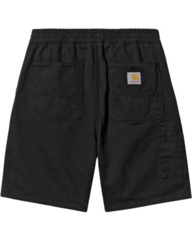PANTALÓN CORTO CARHARTT FLINT NEGRO NEGRO