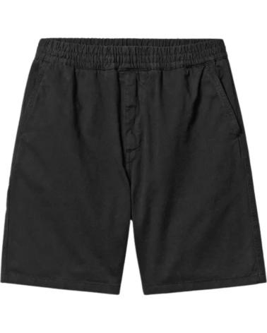 PANTALÓN CORTO CARHARTT FLINT NEGRO NEGRO