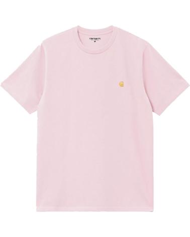 CARHARTT S-S CHASE T-SHIRT AIR PINK MULTICOLOR