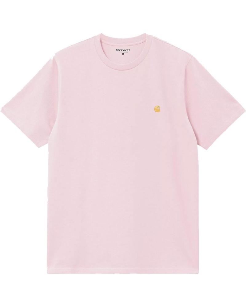 CARHARTT S-S CHASE T-SHIRT AIR PINK MULTICOLOR