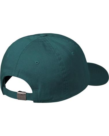 CARHARTT MADISON LOGO CAP MALACHITE-WHI MULTICOLOR