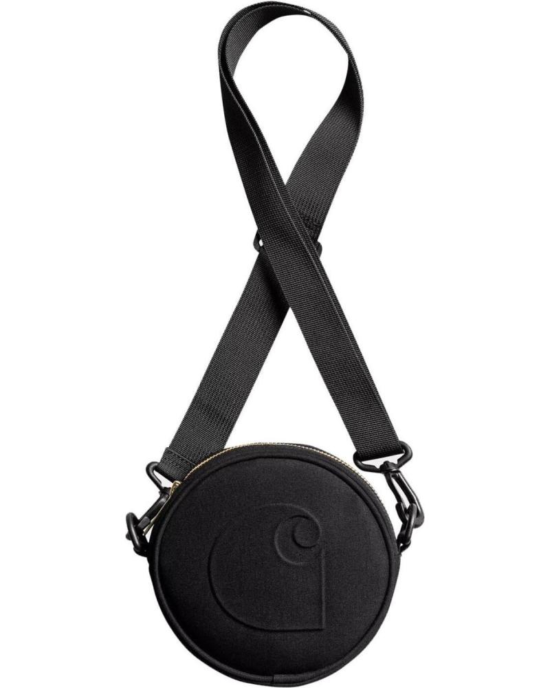 CARHARTT CLARTON BAG BLACK MULTICOLOR MULTICOLOR