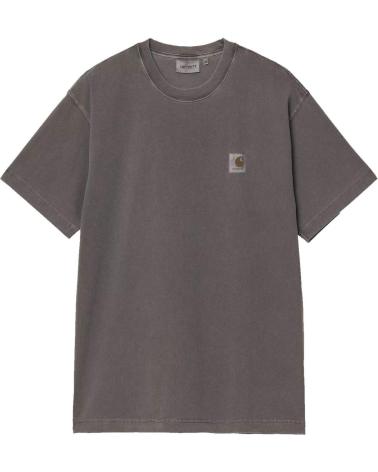 CARHARTT WIP NELSON T-SHIRT GRAPHITE MULTICOLOR