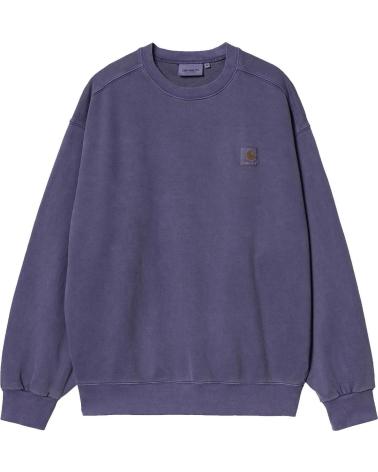 FELPA CARHARTT VISTA SWEAT AURA TINTA IN CAPO MULTICOLOR