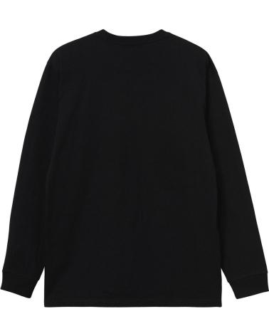 CARHARTT L-S CHASE LANGARMSHIRT SCHWARZ MIT GOLDLOGO MULTICOLOR
