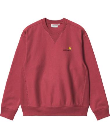 FELPA CARHARTT AMERICAN SCRIPT TONALITÀ TUSCA MULTICOLOR