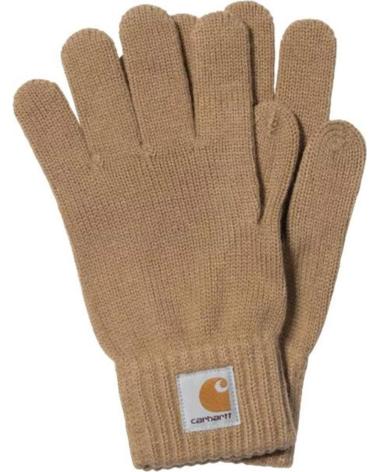 LUVAS CARHARTT WATCH GLOVES BEIGE PEANUT MULTICOLOR