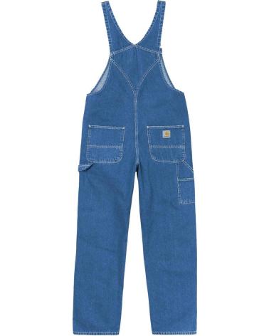 CARHARTT WIP BIB OVERALL SALOPETTE JEAN BLUE STONE MULTICOLOR