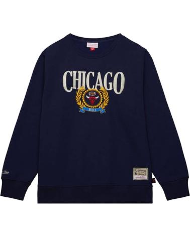 MITCHELL & NESS NBA COLLEGIATE CHICAGO CREWNECK SWEATSHIRT MULTICOLOR MULTICOLOR