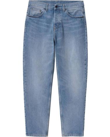 CARHARTT NEWEL PANT LIGHT WASH BLUE JEANS MULTICOLOR