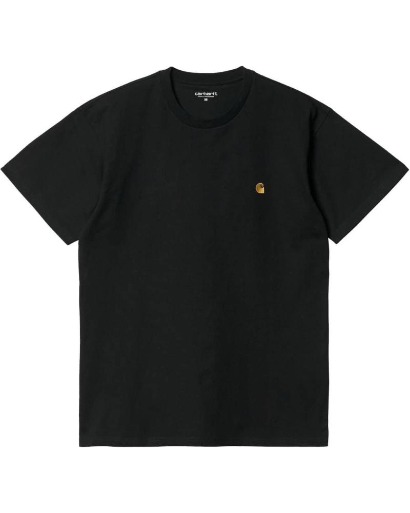 CAMISETA CARHARTT CHASE PRETO OURO MULTICOLOR