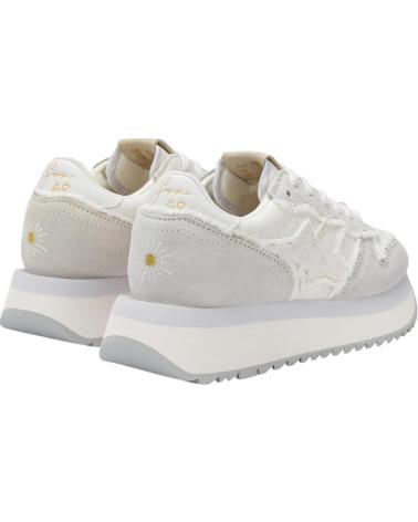 TÊNIS SUN68 BIG STARGIRL CANVAS SCPZ35216 BRANCOS BLANCO