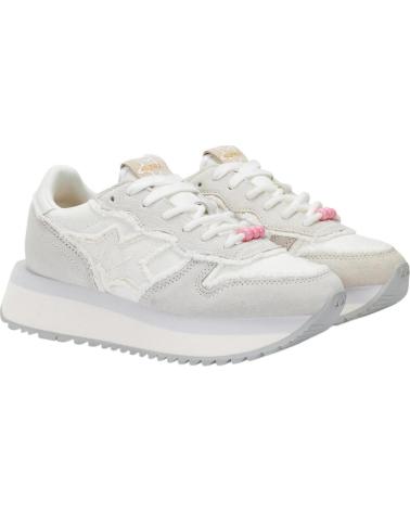 TÊNIS SUN68 BIG STARGIRL CANVAS SCPZ35216 BRANCOS BLANCO