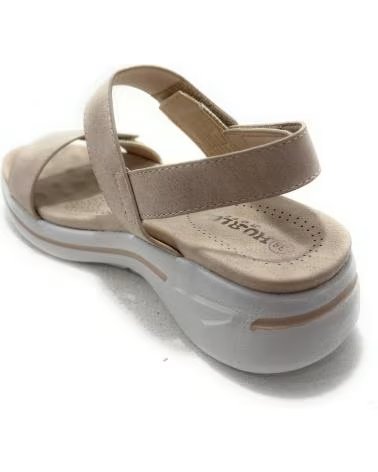 CHIC VISION SANDÁLIAS SPORT CONFORT ELÁSTICOS BEGE BEIGE
