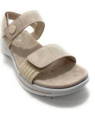 CHIC VISION SANDÁLIAS SPORT CONFORT ELÁSTICOS BEGE BEIGE