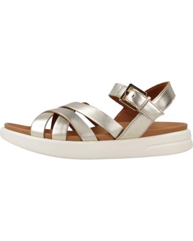 Woman Sandals GEOX SANDALIA MUJER D35PAB AMARILLO GOLD