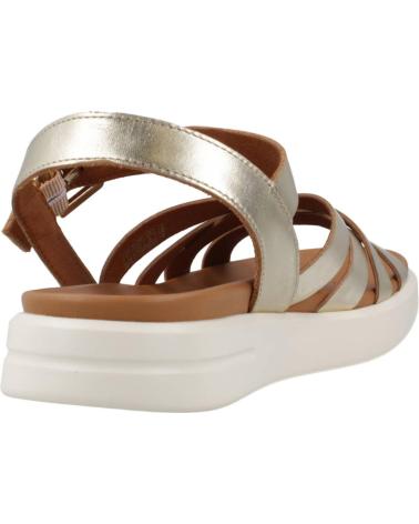 Woman Sandals GEOX SANDALIA MUJER D35PAB AMARILLO GOLD