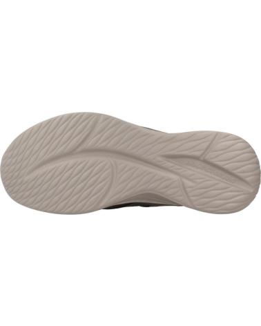 SKECHERS SLADE-MACKLIN HERREN-SNEAKER BRAUN CHOC MARRóN