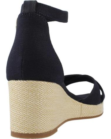 TOMMY HILFIGER FW0FW08481 CUÑA CON TIRA AL TOBILLO AZUL MARINO DW6