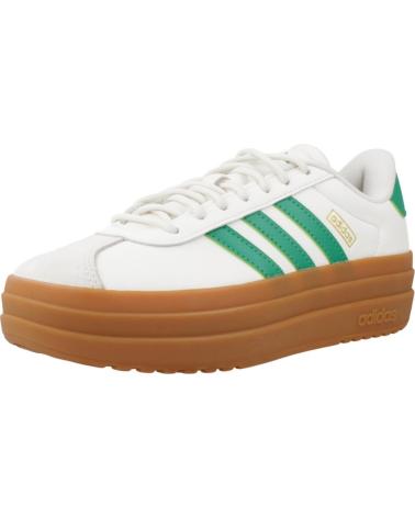 SNEAKERS ADIDAS VL COURT BOLD BIANCHE CON ZEPPA WHITE